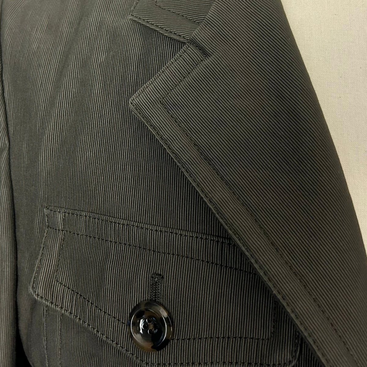 Tom Ford Cotton Twill Field Jacket Army Green (EU 52)