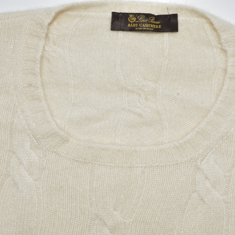 Offwhite Cashmere Sweater (EU 48)