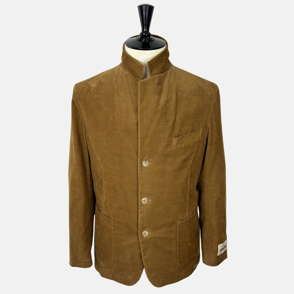 Brown Jacket made of Cotton (EU 48)