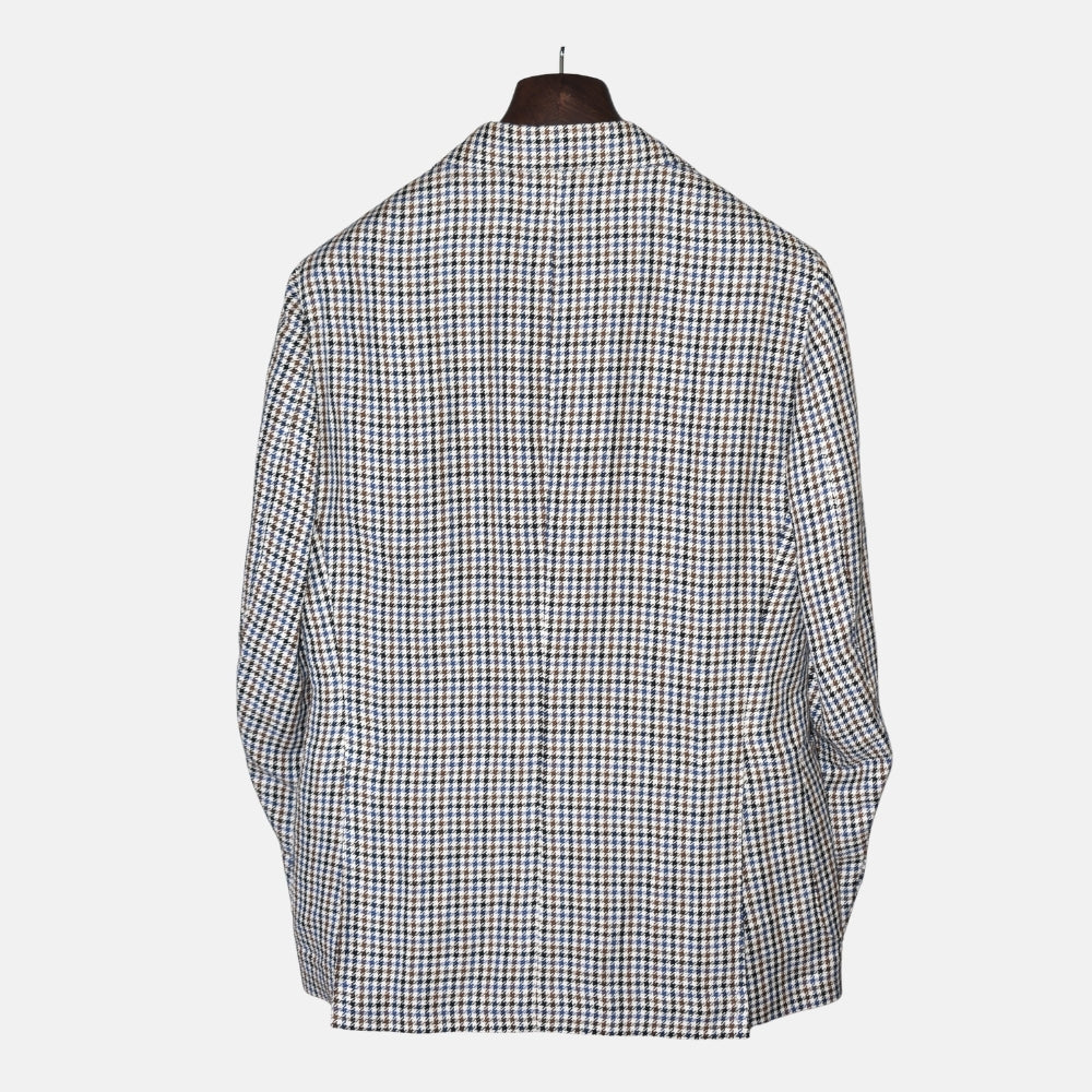 Multicolored Blazer made of Cotton/Linen (EU 50)