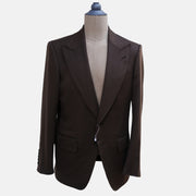 Brown Blazer made of Cashmere (EU 48)