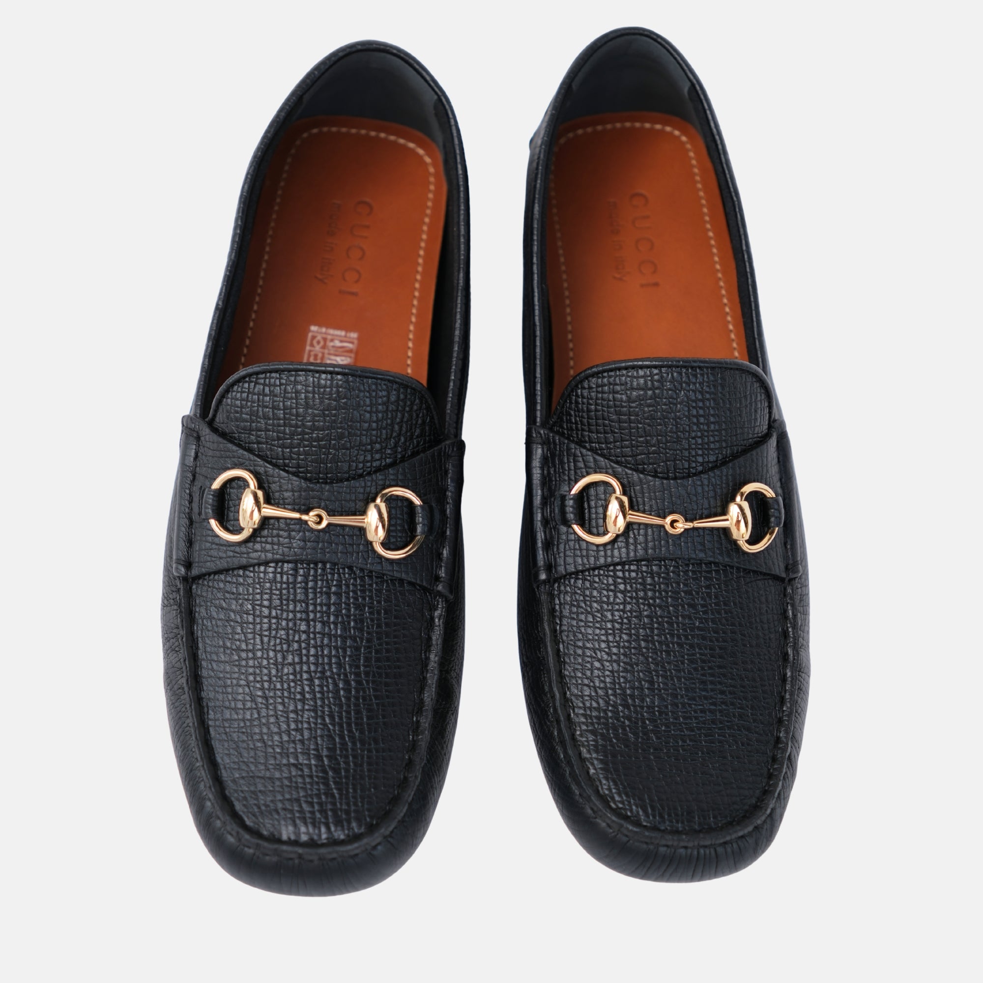 Black Loafers made of Leather (EU 44.5)