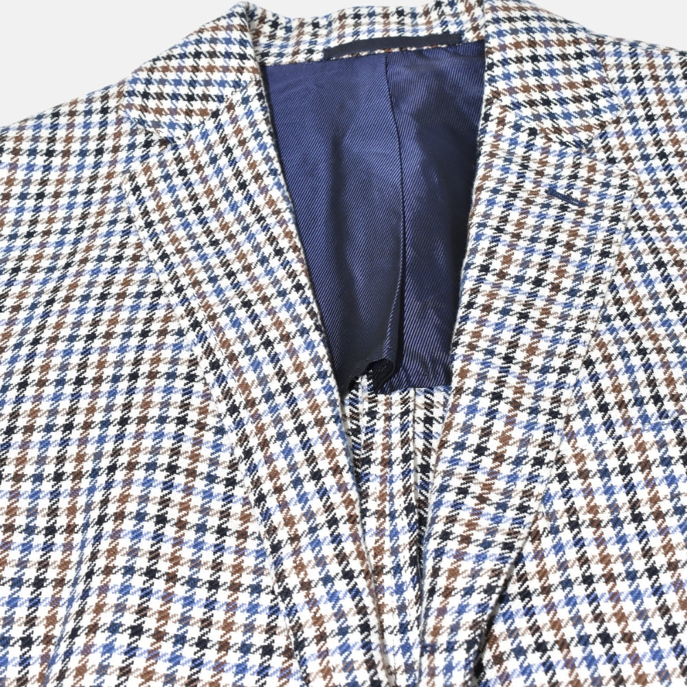 Multicolored Blazer made of Cotton/Linen (EU 50)