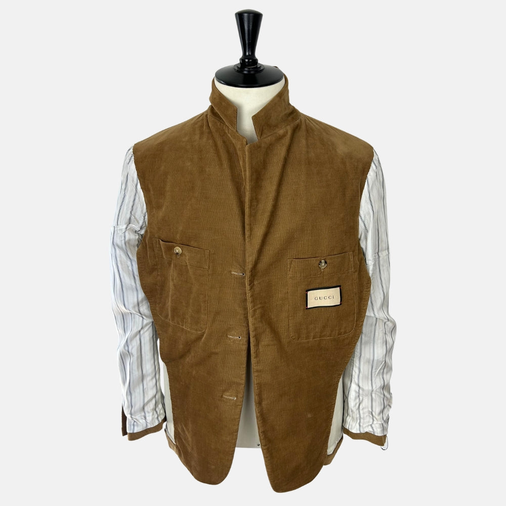 Brown Jacket made of Cotton (EU 48)