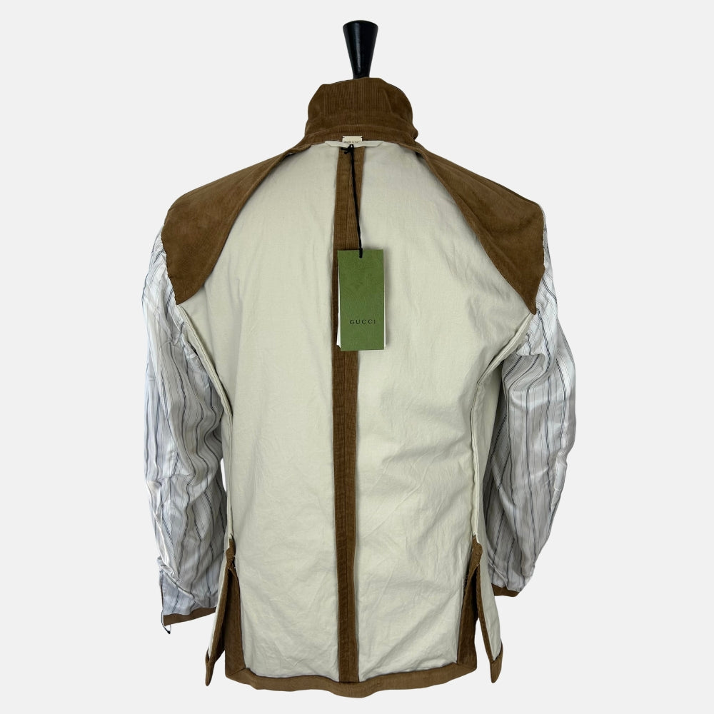 Brown Jacket made of Cotton (EU 48)