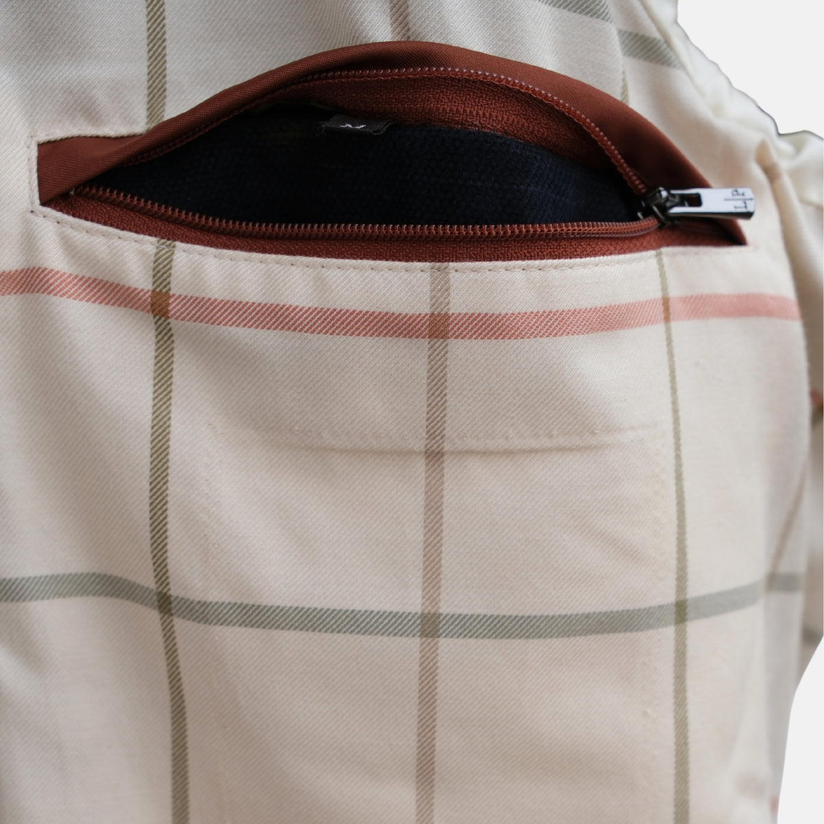 Blue Cotton "Martingala" Coat (M)