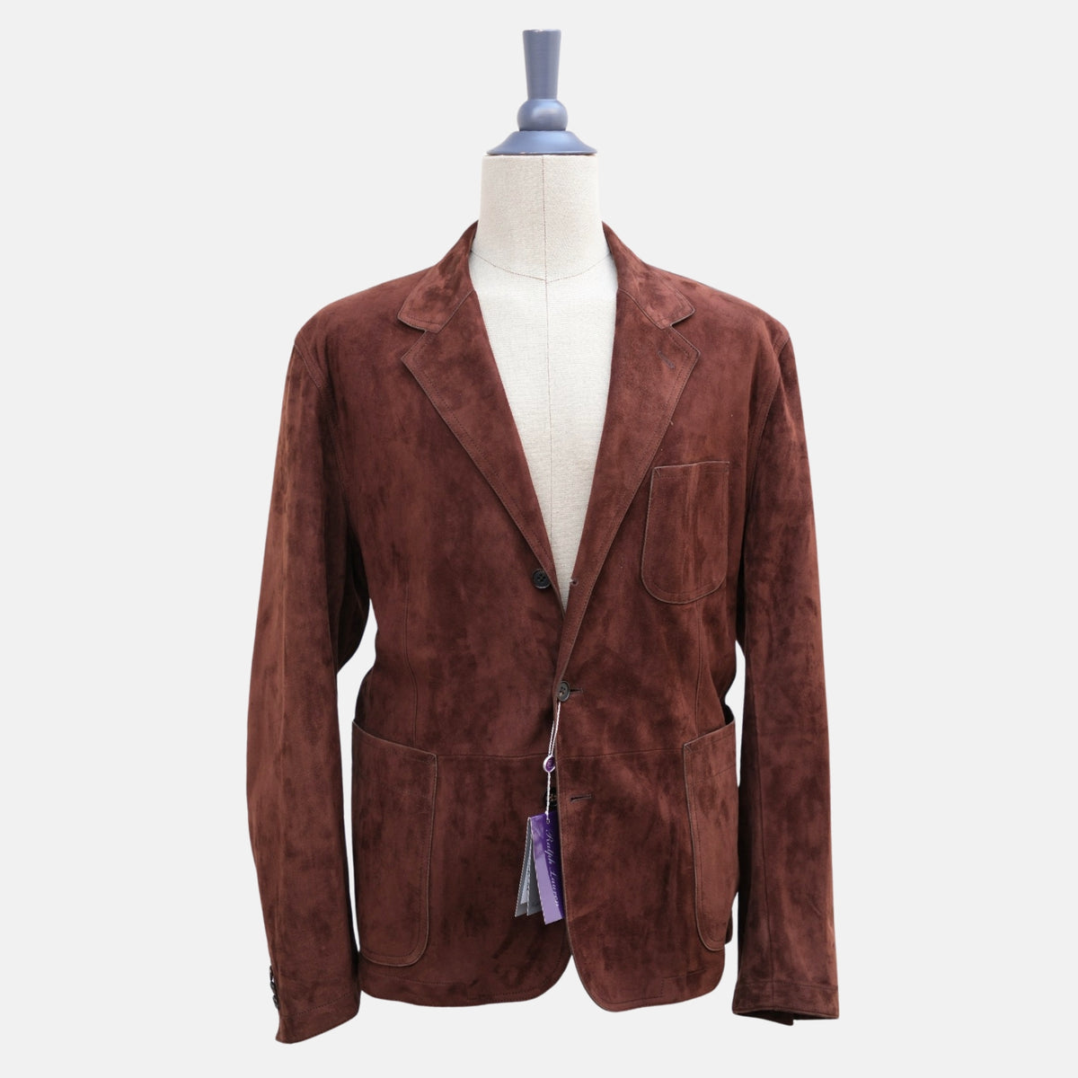 Brown Jacket made of Suede (EU 48)