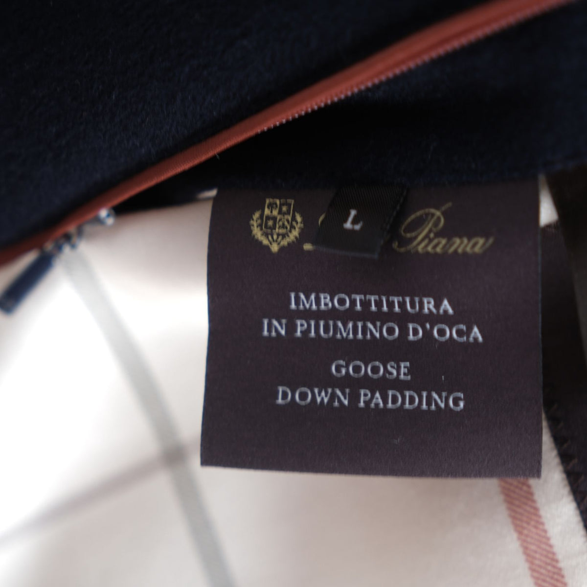 Loro Piana C.O.L.D. Fillmore Cashmere Puffer Coat Navy (L)