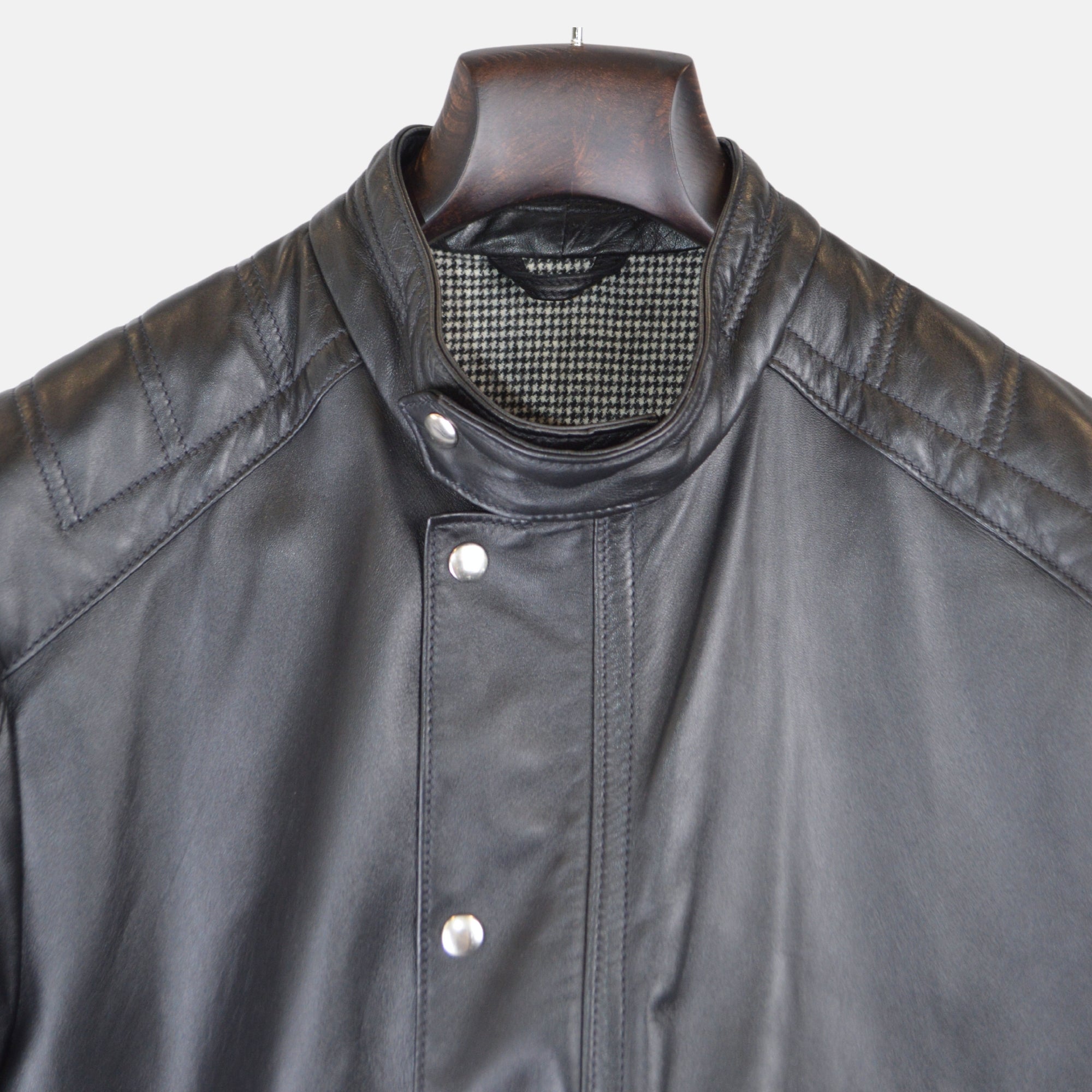 Black Jacket made of Leather (S)