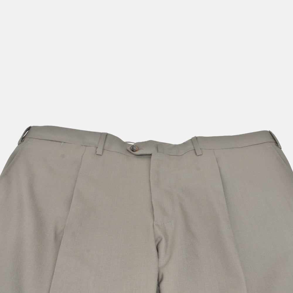 Light Olive Suit made of Virgin Wool (EU 54)