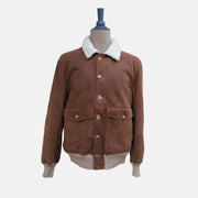 Brown Shearling Jacket (M)