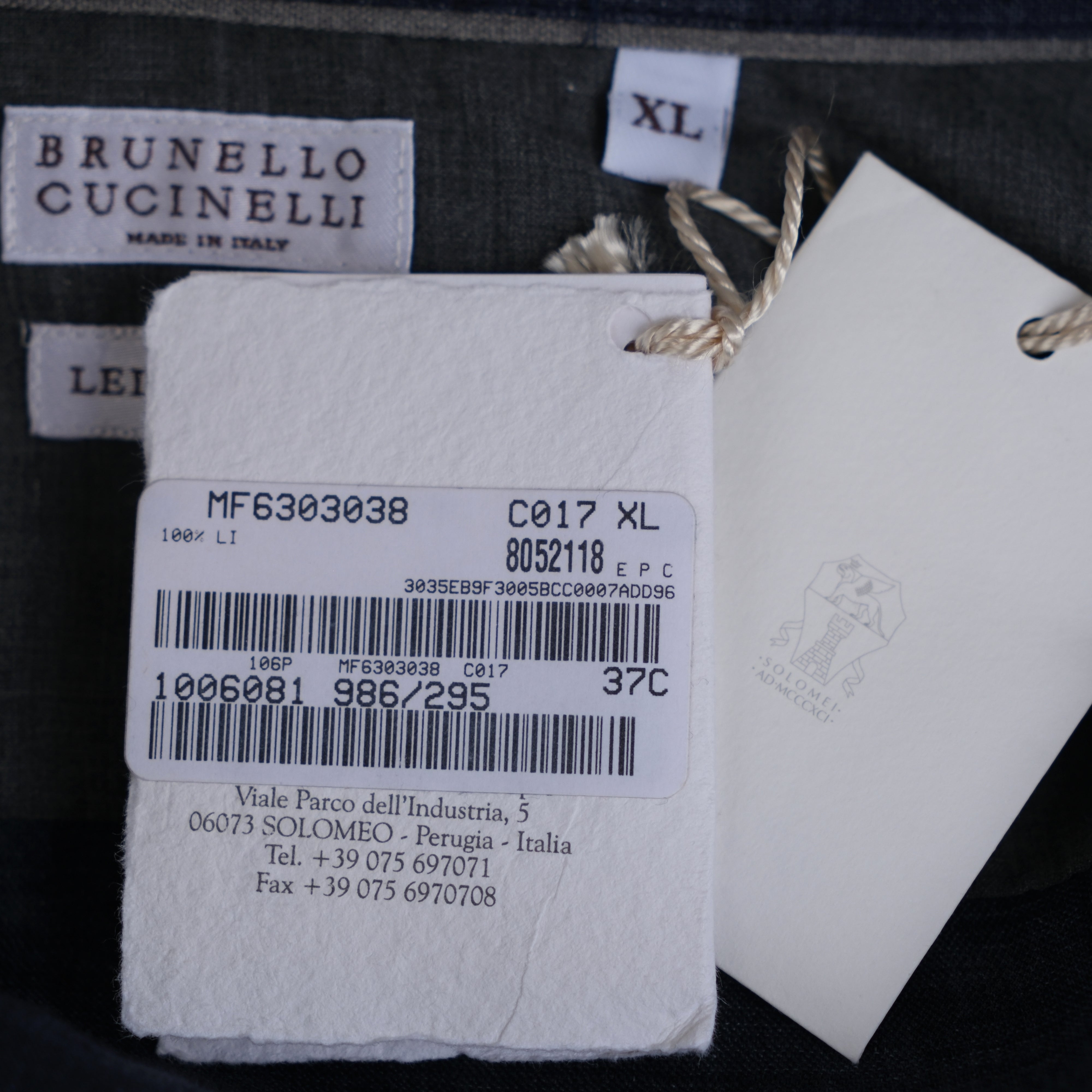Blue Linen Shirt (XL)
