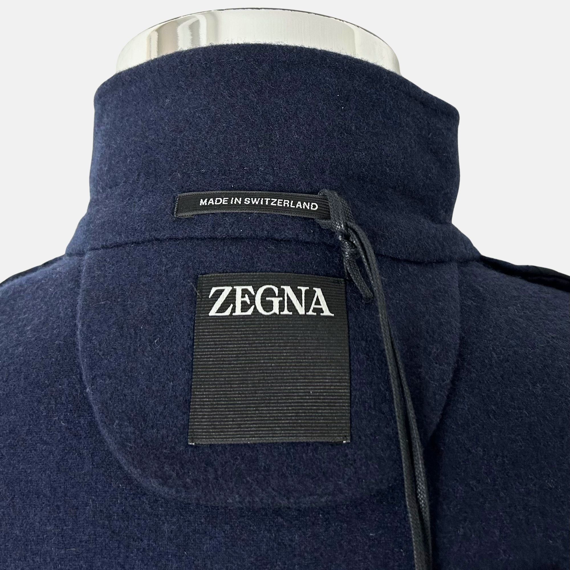 Navy Jacket made of Wool/Cashmere (EU 48)