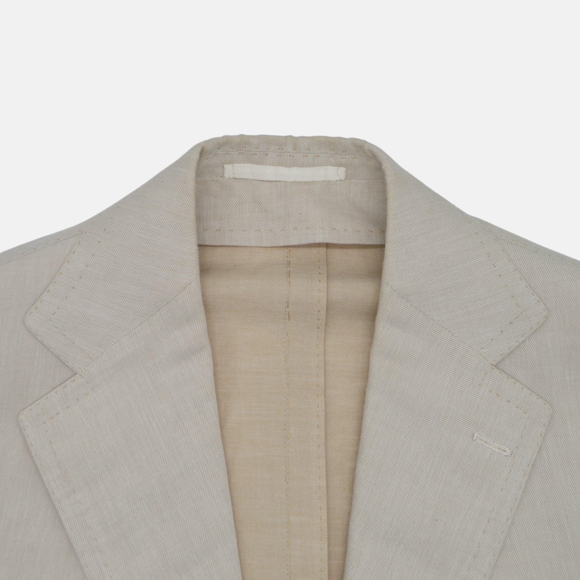 Offwhite Suit made of Linen/Cotton (EU 46)