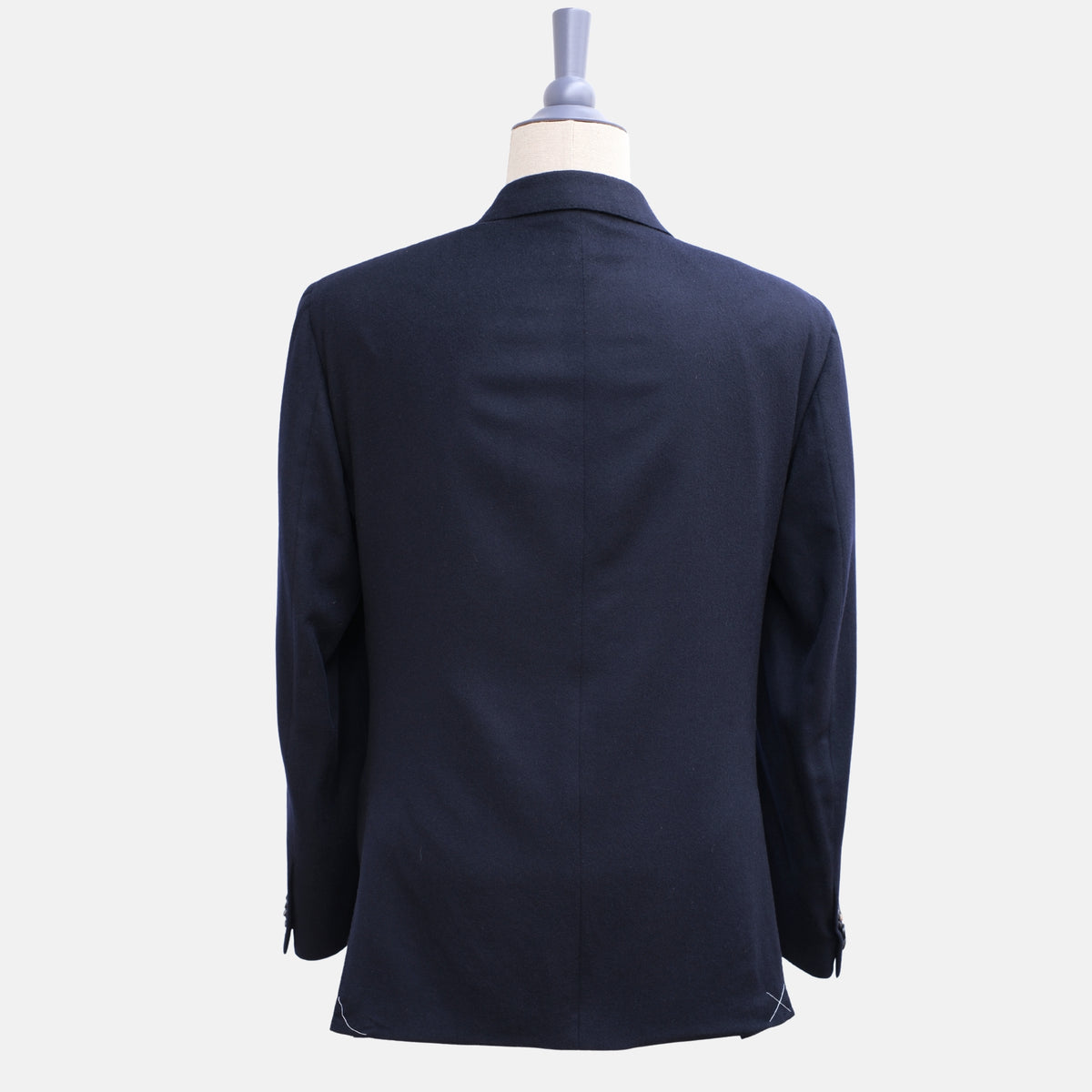 Navy Double Breasted Blazer made of Baby Cashmere (EU 52)