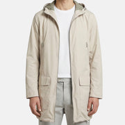 Beige/Olive Reversible Rain Coat (EU 48)