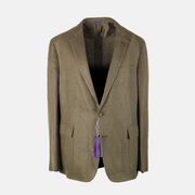 Olive Blazer made of Linen