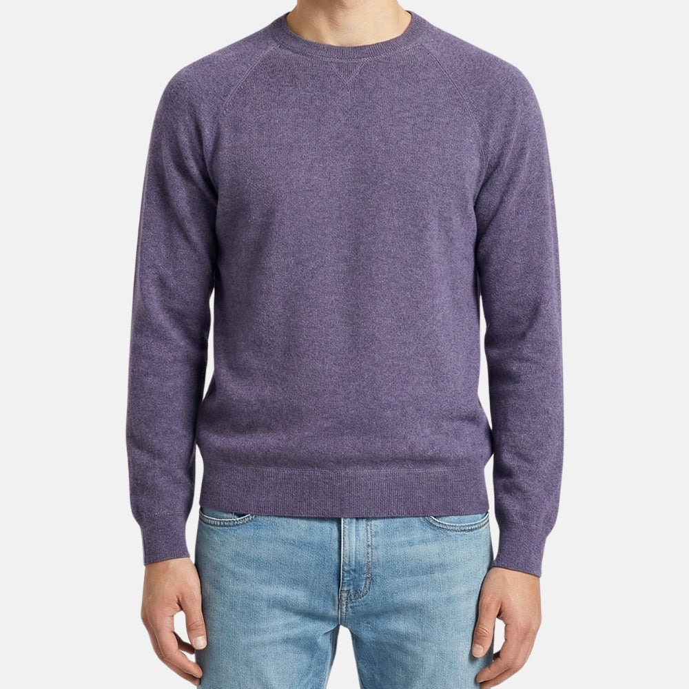 Purple Sweater made of Cashmere (EU 52)