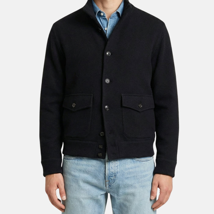 Black Jacket made of Wool (XL)