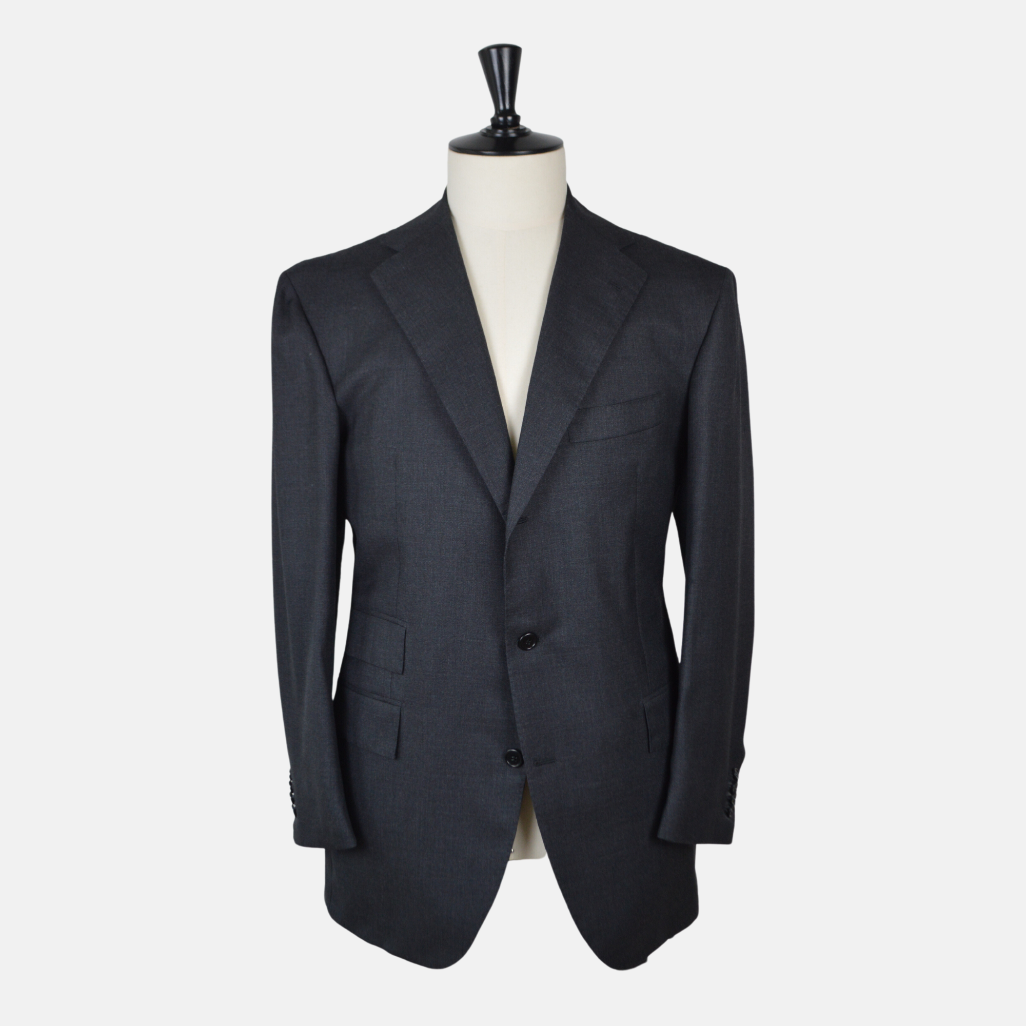 Charcoal Suit made of Virgin Wool (54)