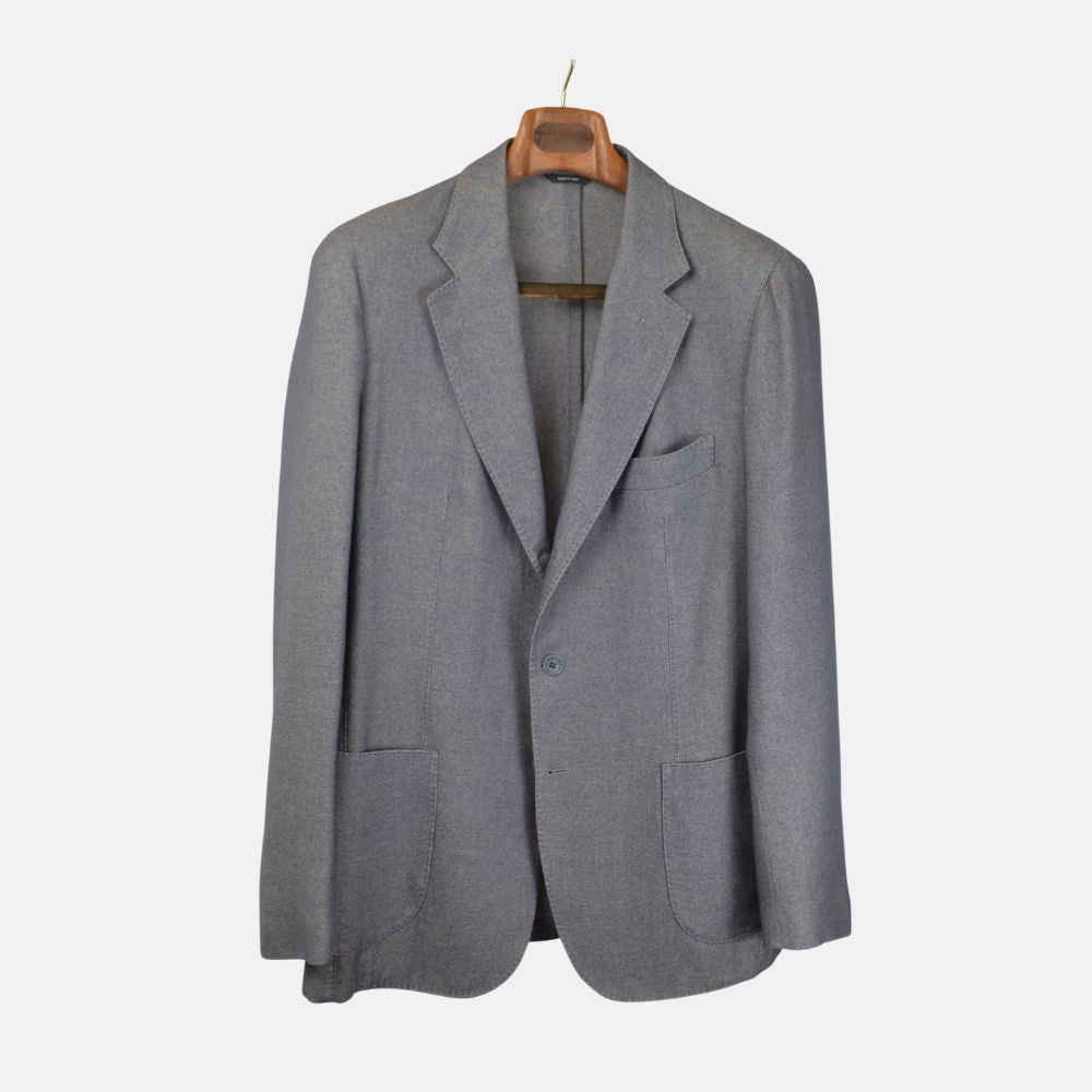 Grey Blazer made of Cashmere/Cotton (52)