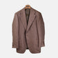 Brown Blazer made of Cotton (52)