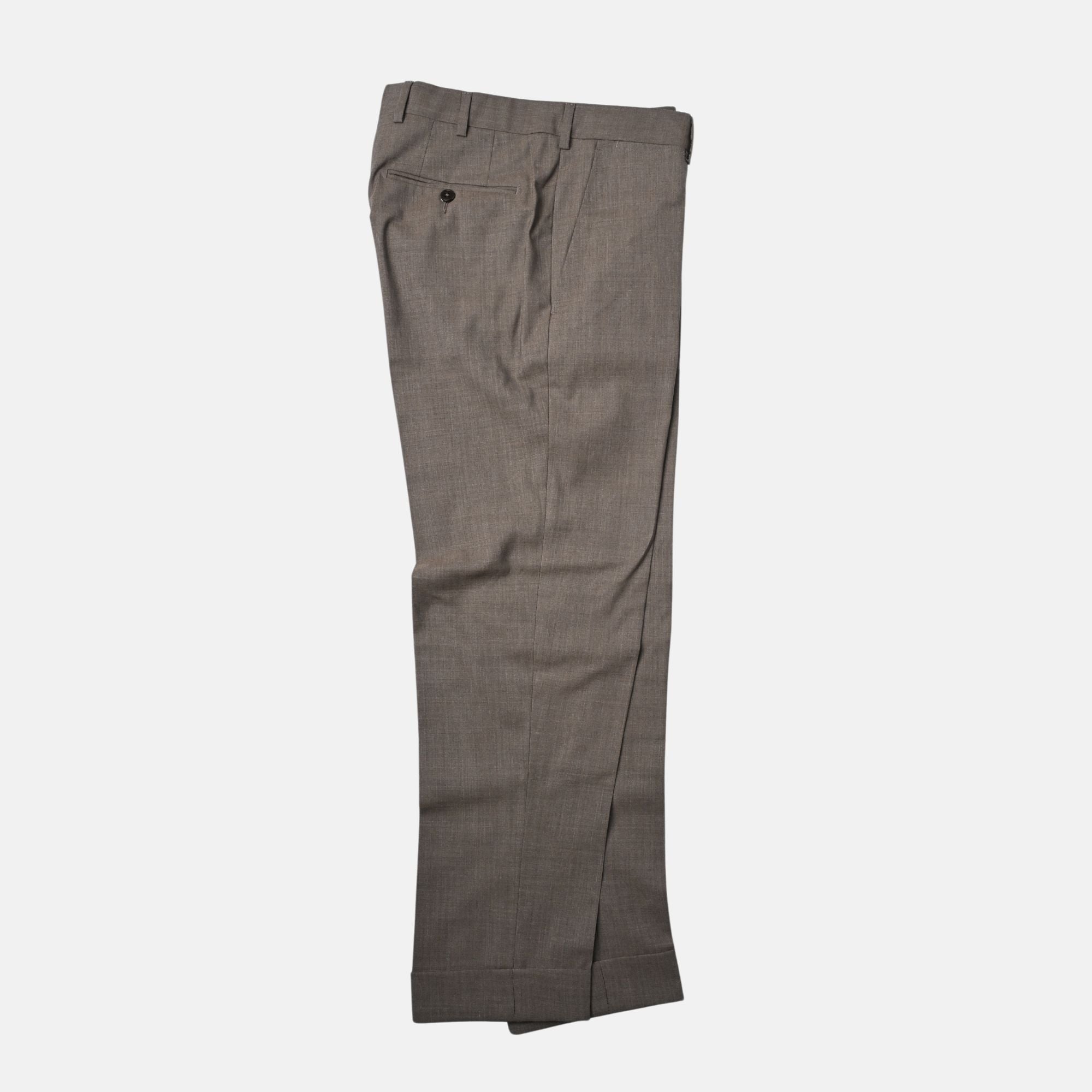 Brown Pants made of light Wool (44)