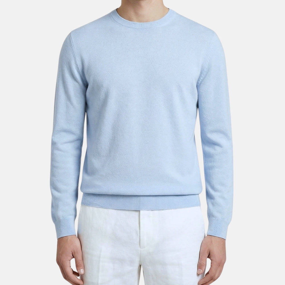 Light Blue Sweater made ofd Cashmere (EU 52)