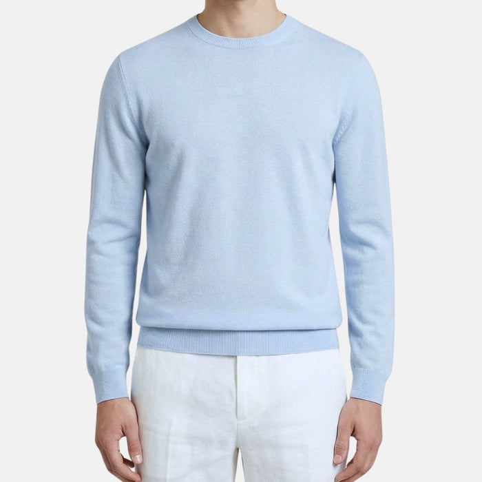 Light Blue Sweater made of Cashmere (EU 52)