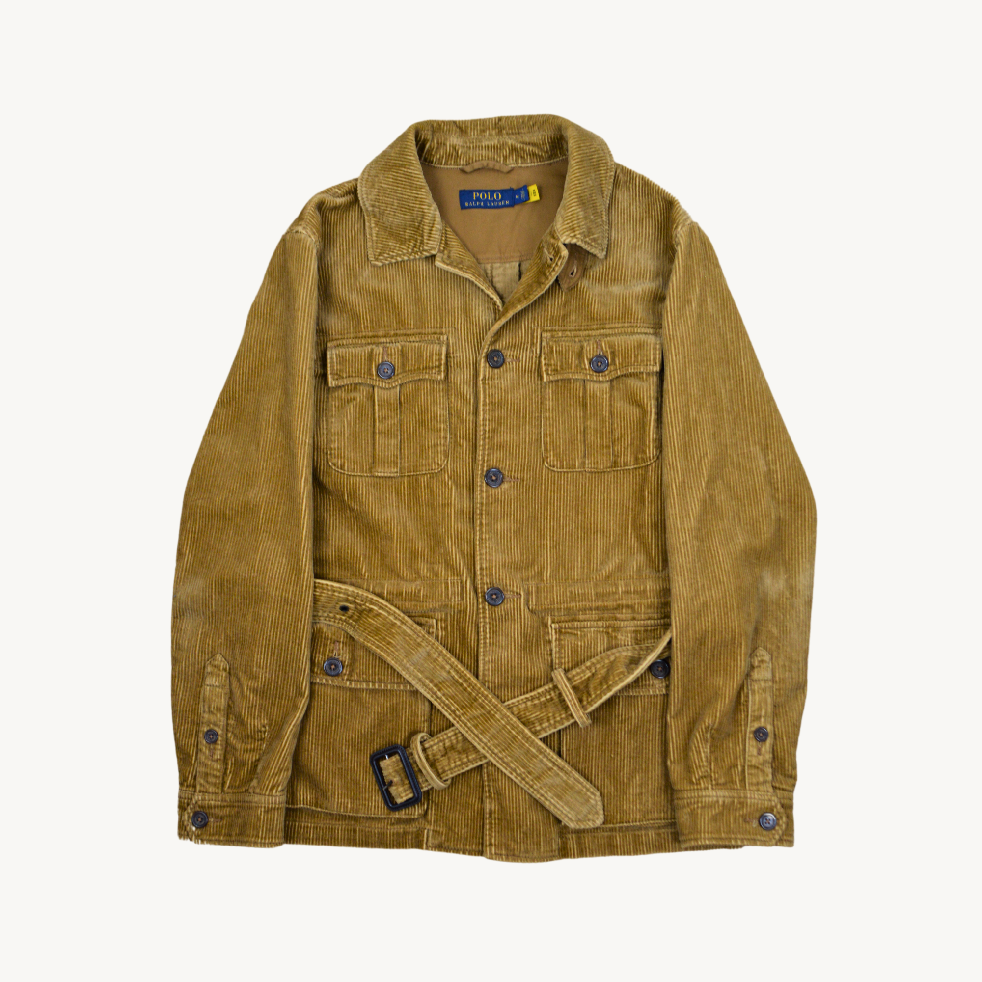 Beige/brown Corduroy Jacket made of Cotton