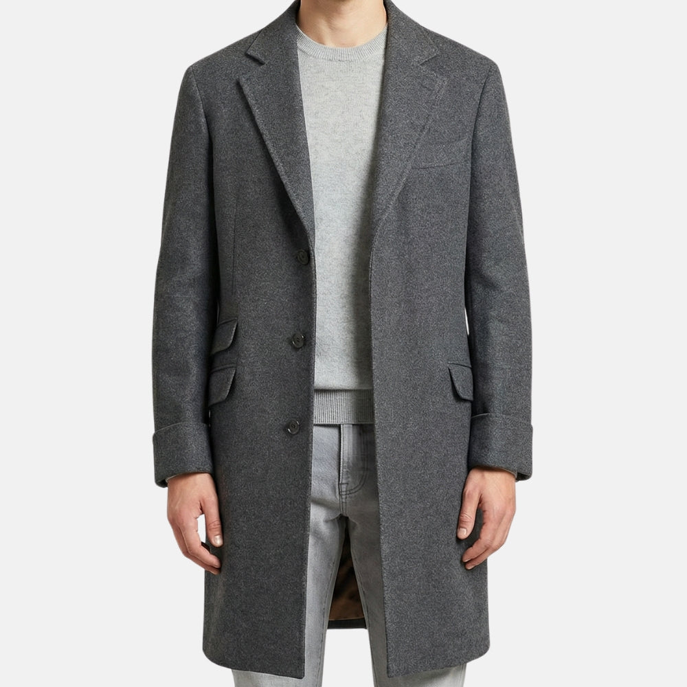 Grey Coat made of Cashmere (EU 48)