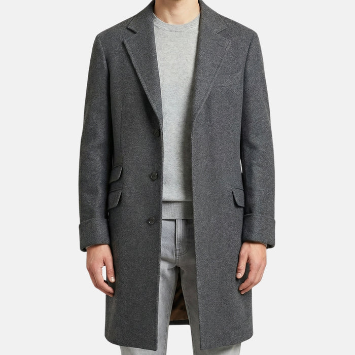Grey Coat made of Cashmere (EU 48)