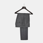 Gray Mottled Trousers made of Wool (EU 46)
