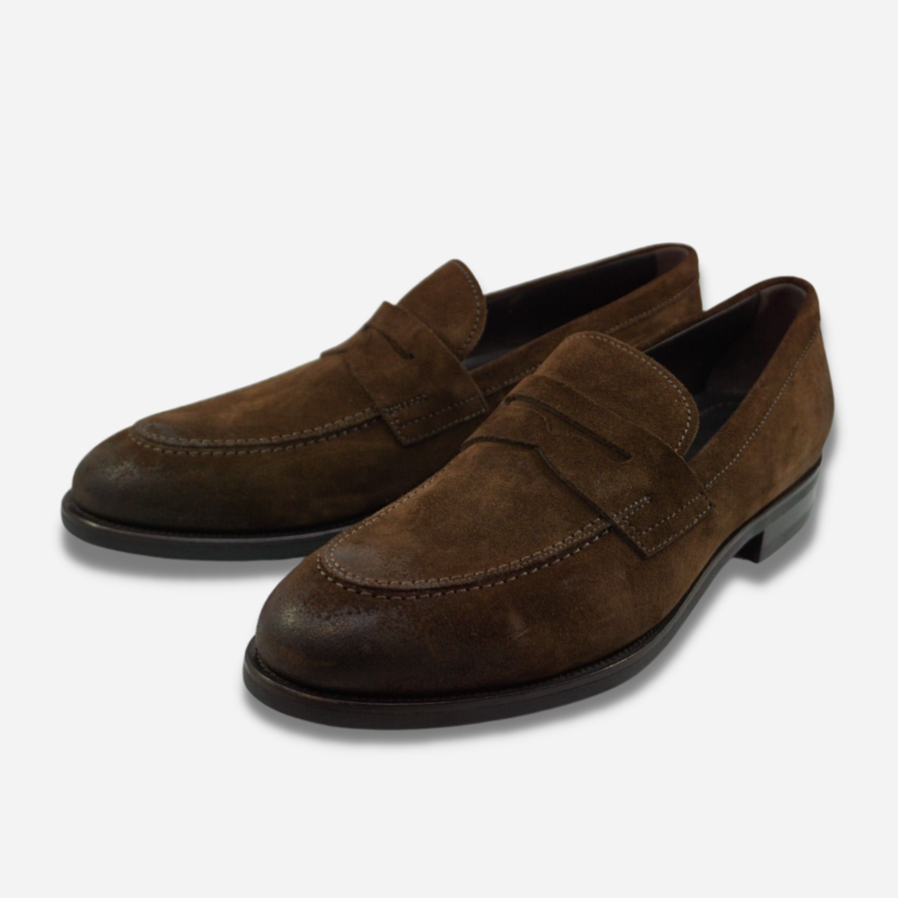 Brown Loafer made of Suede