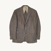 Checked Blazer made of Camel Hair