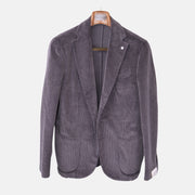 Purple Corduroy Blazer made of Cotton (50)