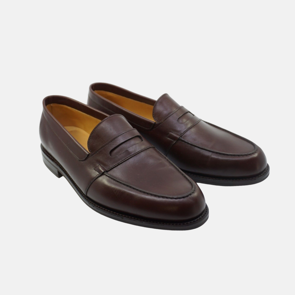 Brown Loafers made of Leather