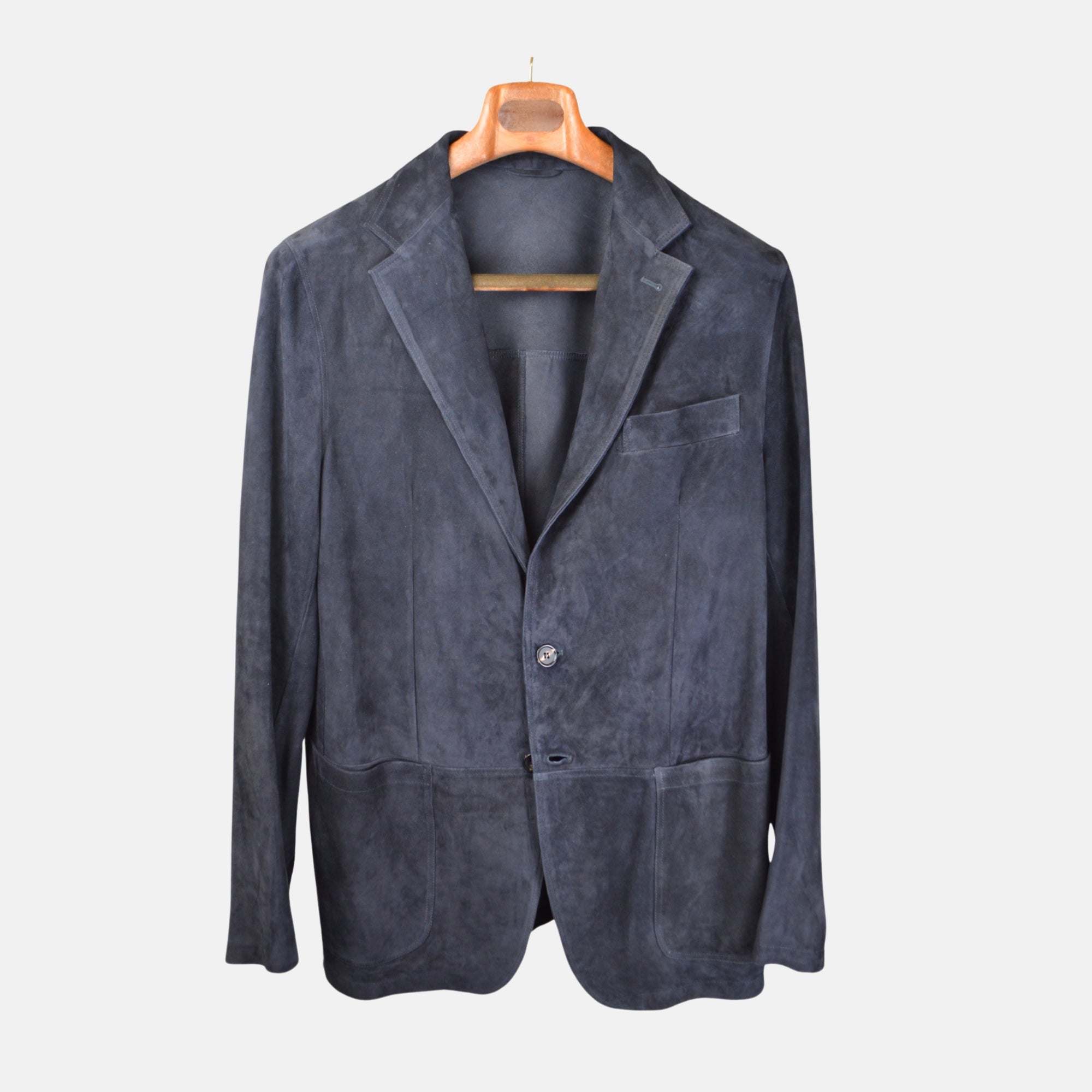 Dark Blue Suede Jacket (50/52)