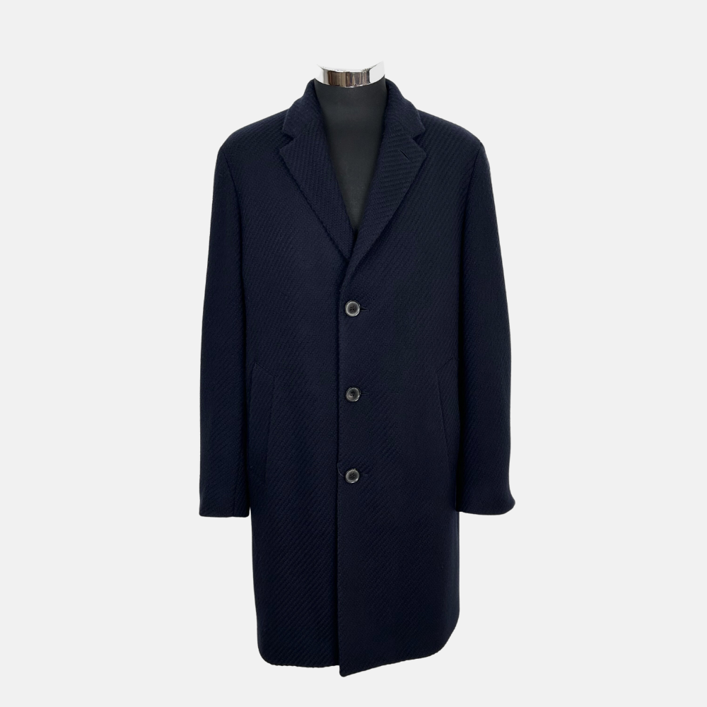 Navy Coat made of Wool (48/US 38R)