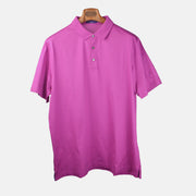 Pink Poloshirt made of Cotton (XXL)