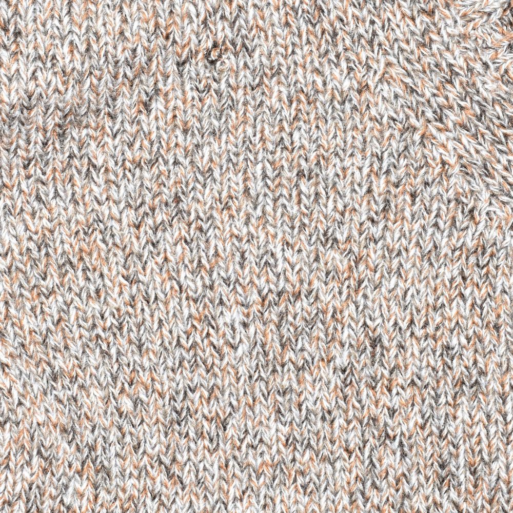 Brown-White Mottled Sweater made of Cashmere (EU 50)