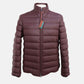 Plume Down Quilted Jacket made of Leather (M)