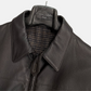 Dark Brown Jacket made of Deerskin