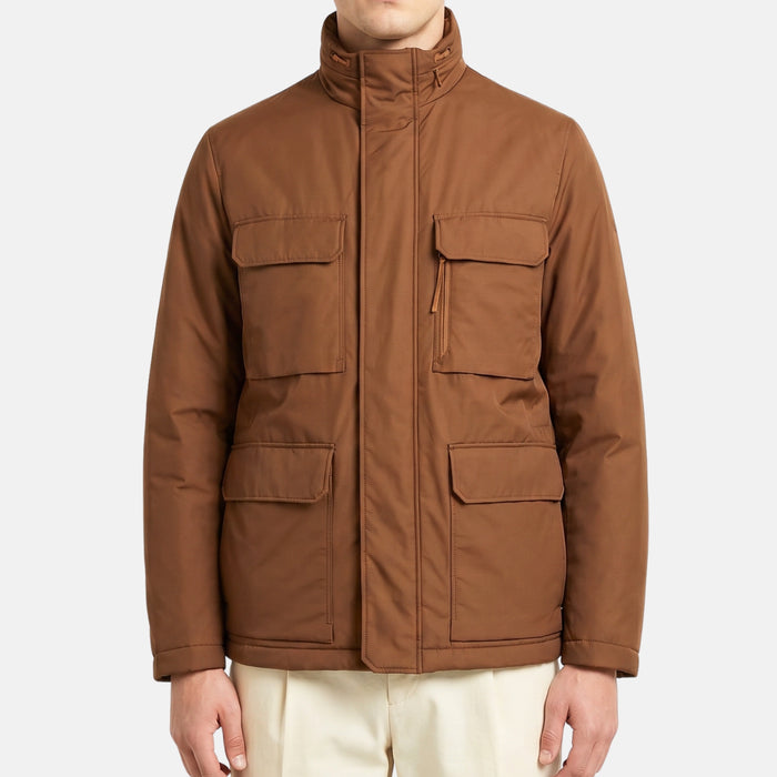 Brown Jacket made of Polyester (EU 48)