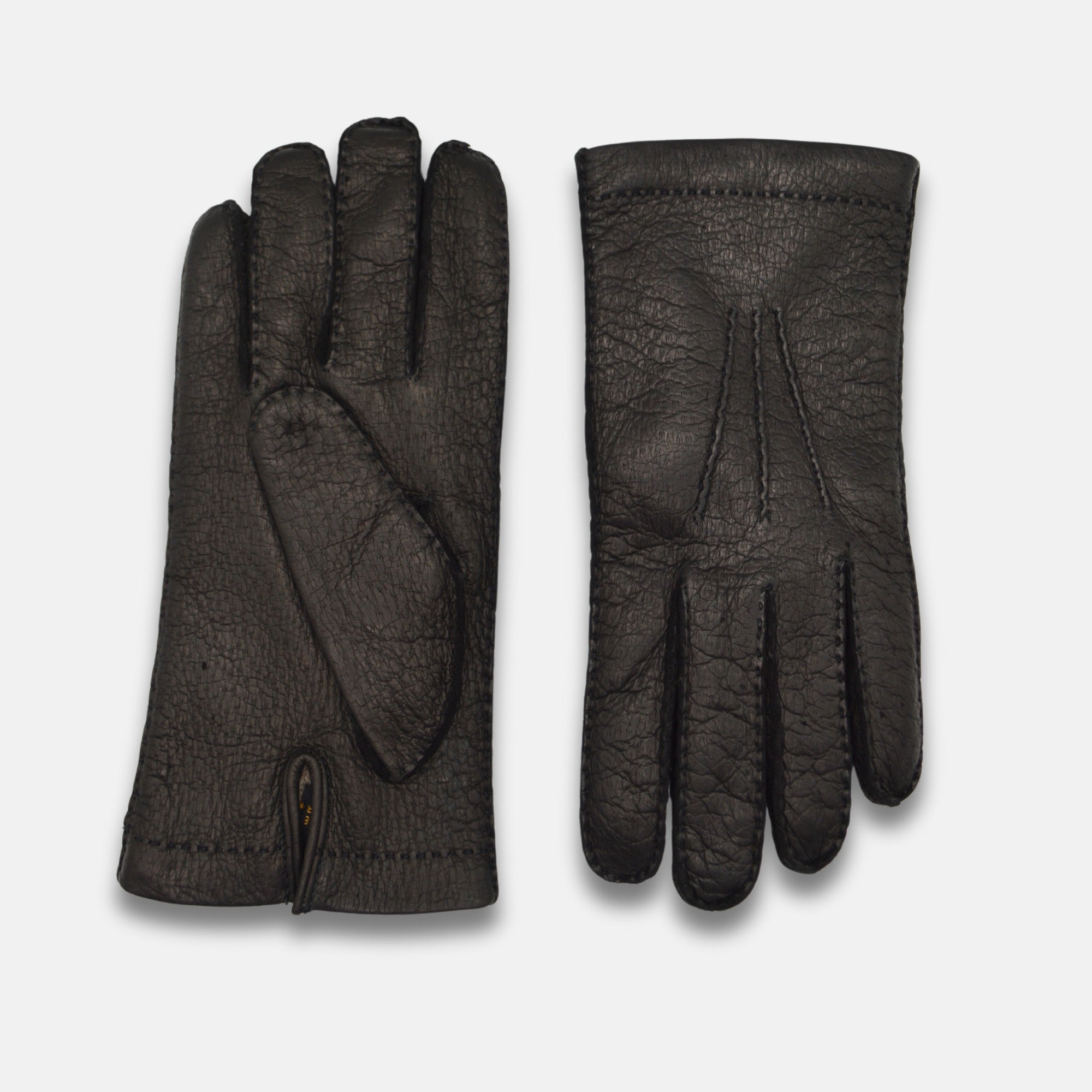 Black Peccary Gloves