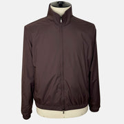 Burgundy Reversible Windmate Bomber Jacket Cashmere/Nylon (48)