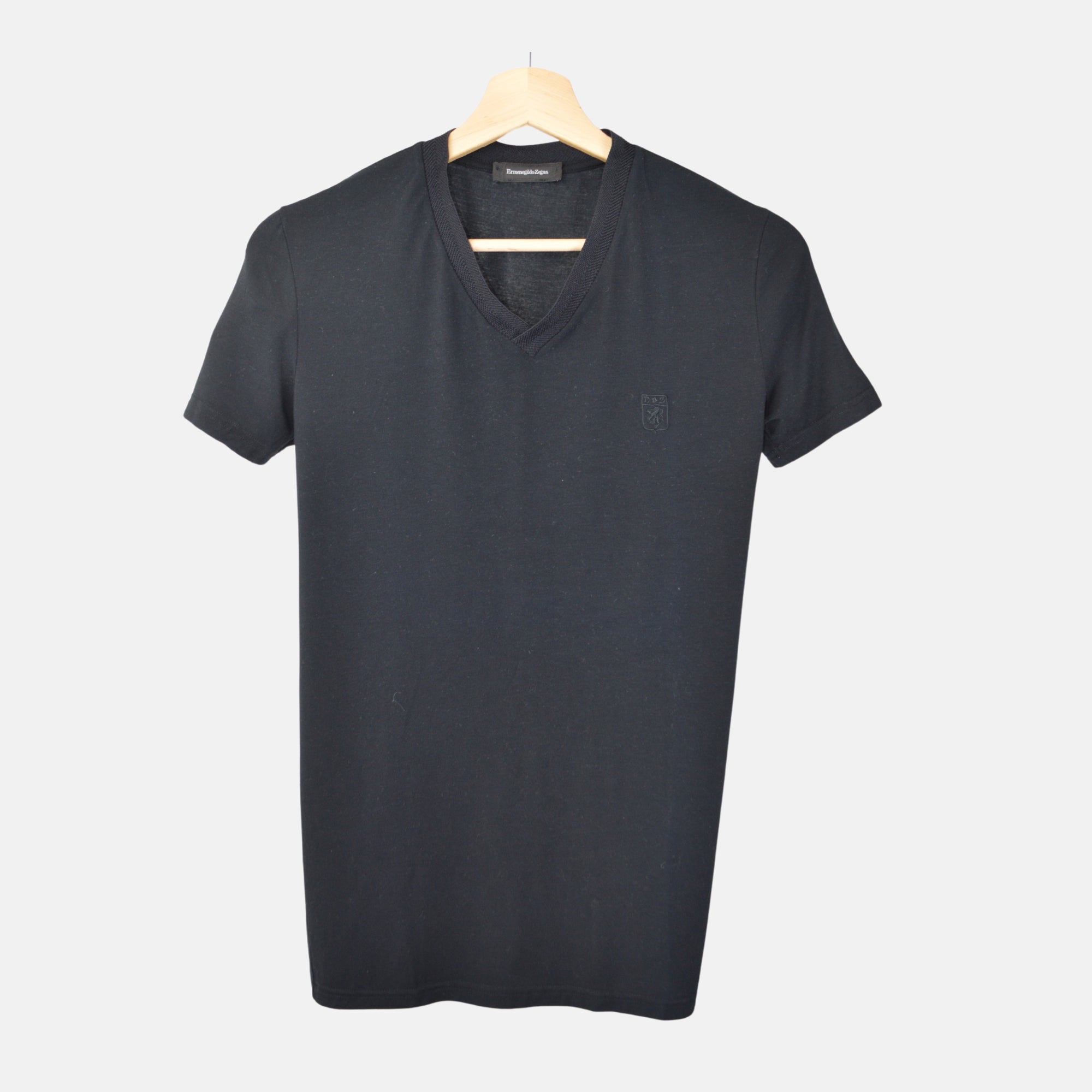 Black Sport Shirt made of Cotton (XS)