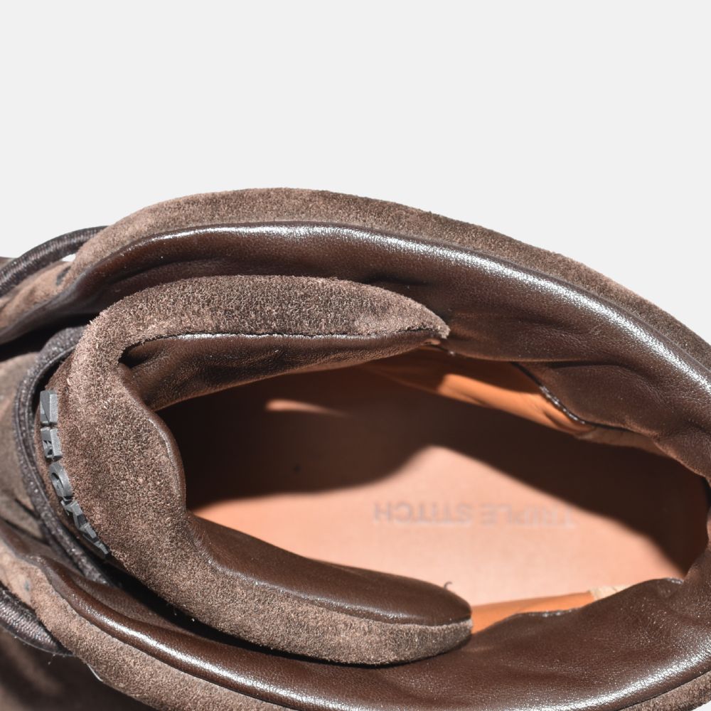 Brown Half Boots made of Suede (EU 44)