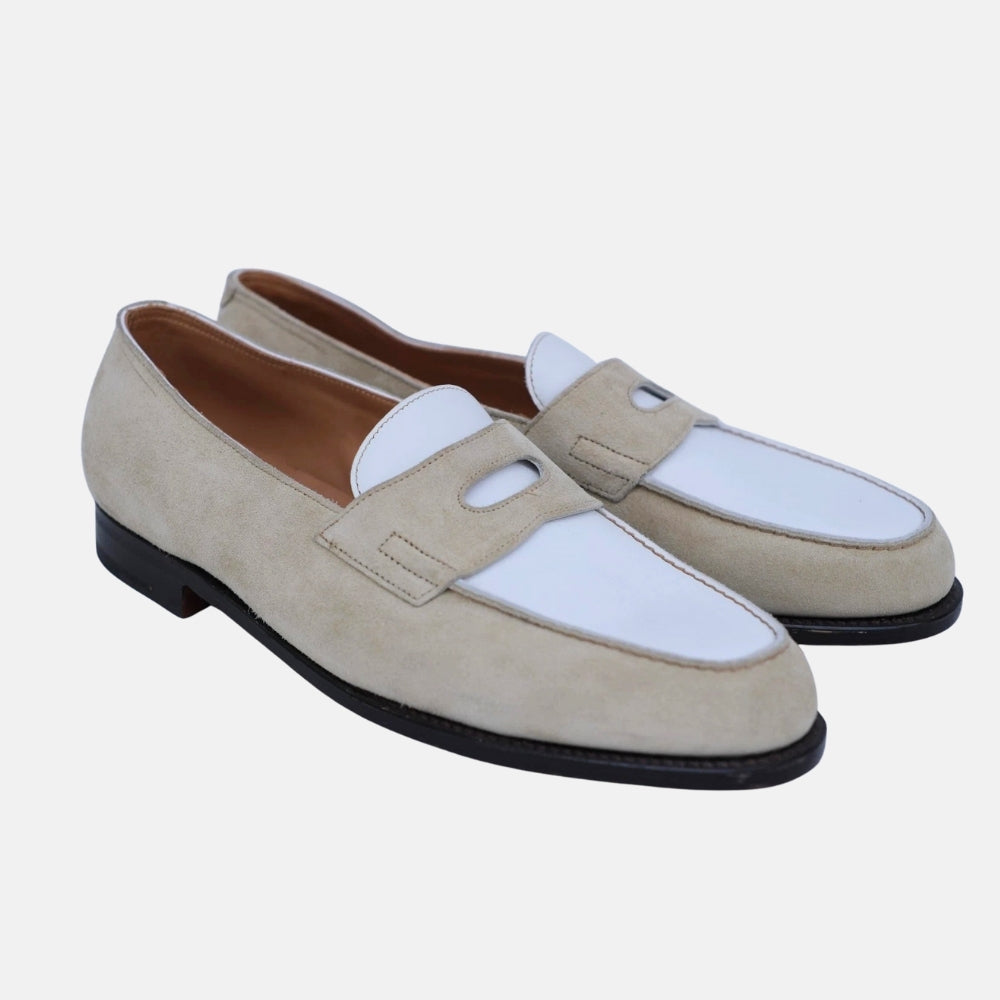 Bicolored Lopes Loafer made of Suede (EU 42.5)