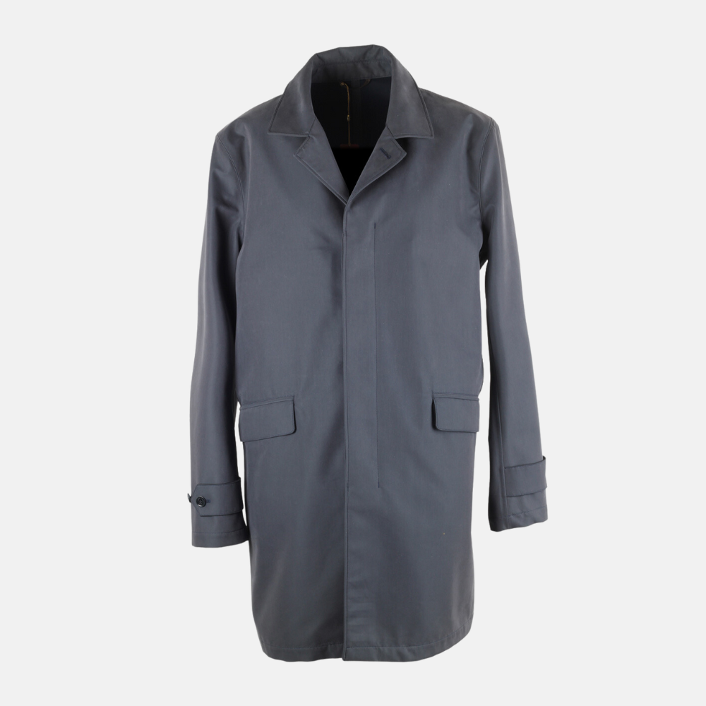 Blue Coat made of Cotton/Polyester